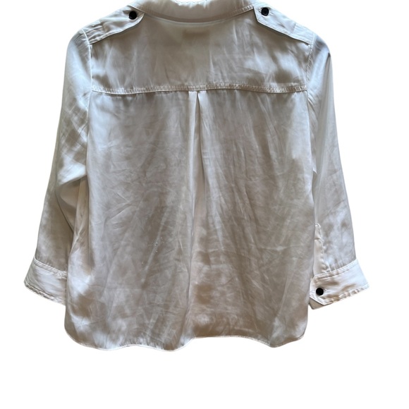ZADIG & VOLTAIRE - Toast Satin Judo Button-Up Shirt - Picture 9 of 15